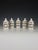 Beautifully proportioned and elegantly understated, this charming set of five late nineteenth-century opaline glass...
