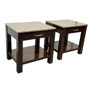 Bermanfalk Bespoke Nightstands, Pair For Sale