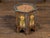 Islamic Moroccan Moorish Style 1920s Table with Hexagonal Top and Polychrome Décor For Sale - Image 3 of 10