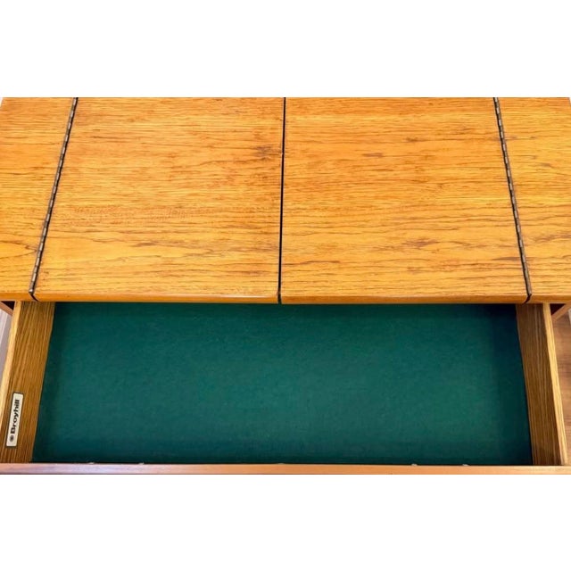 Wood Mid-Century Broyhill Walnut Bar Cabinet / Server Credenza Buffet For Sale - Image 7 of 10