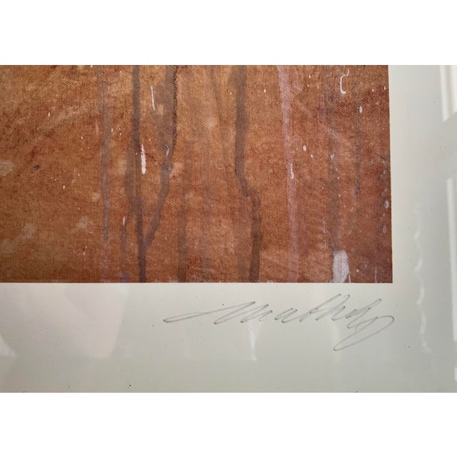 Vintage Marta Wiley Renaissance Sepia 1 Hand Embellished Lithograph / Signed #132/195 For Sale - Image 10 of 15