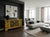 Wood Vintage Chinese Yellow Lacquered Wood Credenza Sideboard Carved Scenic Panels For Sale - Image 7 of 18