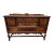 Antique Jacobean Style Burlwood and Walnut Sideboard. Circa 1900s For Sale