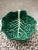 Mediterranean Mid 20th Century Secla Green Cabbageware Large Serving Dish For Sale - Image 3 of 9