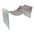 Signed 1980s Vintage Sculptural Glass Table/Bench/Pedestal by Laurel Fyfe For Sale