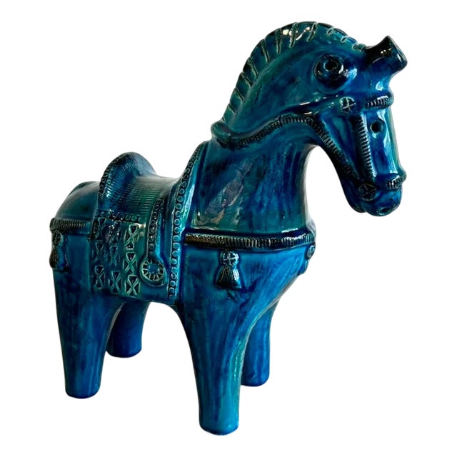 Mid-Century Ceramic Horse by Aldo Londi for Bitossi, Italy, 1950s-1960s For Sale