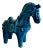 Mid-Century Ceramic Horse by Aldo Londi for Bitossi, Italy, 1950s-1960s For Sale