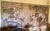Antique Kano School Edo Period 6 Panel Chinoiserie Screen.