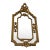 Vintage Italian Giltwood Neoclassical Wall Mirror, Pineapple Finial, Made in Italy For Sale