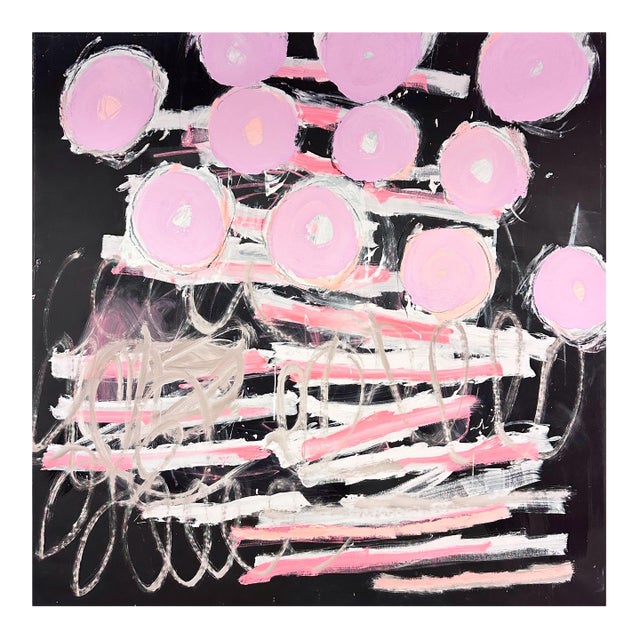 Contemporary Abstract Acrylics on Canvas "Diary of a Cowgirl" by Manuela Karin Knaut For Sale