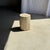 Oval White Petrified Wood Side Table, 1980s For Sale - Image 6 of 18