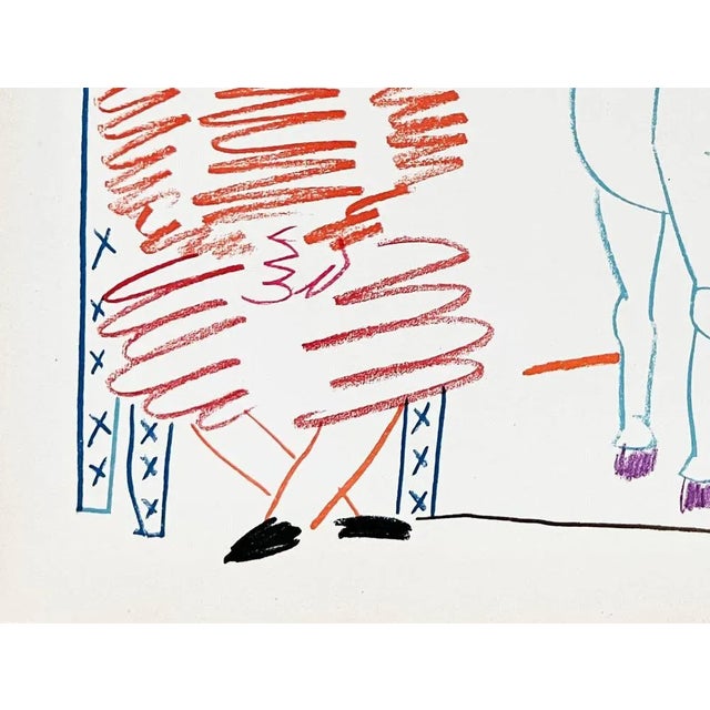 1950s Pablo Picasso, La Comédie Humaine, 1954, Lithograph For Sale - Image 5 of 7