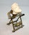 Antique 19th Century Solid Gilt Bronze Bird Pen/ Pipe Holder Stand Statue 1800's For Sale - Image 14 of 15
