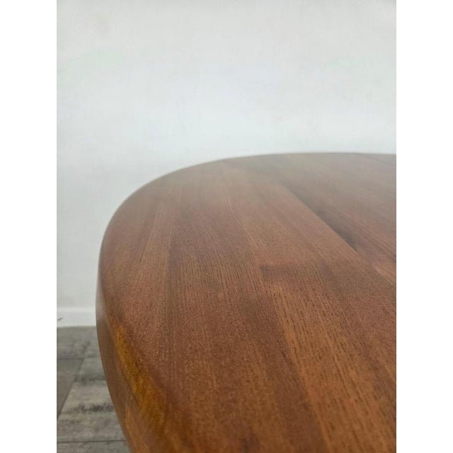 Vintage T40 Elm Dining Table by Pierre Chapo, France, 1970s For Sale - Image 12 of 16