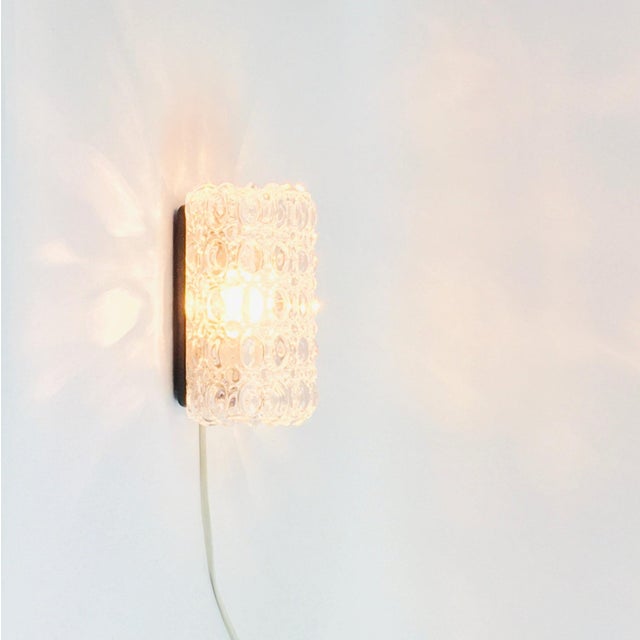 1970s Mid-Century Bubble Glass Wall Light by Helena Tynell for Limburg, Germany, 1970s For Sale - Image 5 of 10