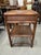 Late 20th Century Late 20th Century British Colonial Style Cane Rattan Side Table Nightstand For Sale - Image 5 of 10