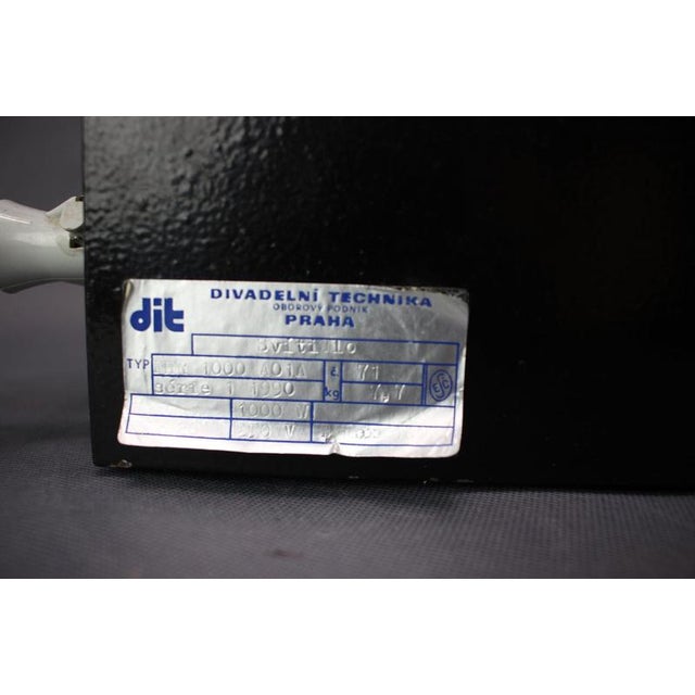 Vintage Czech Theater Spotlight by Divadelni Technika Praha, 1990s For Sale - Image 4 of 14