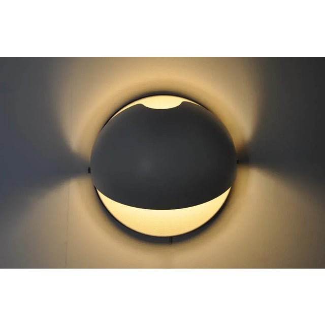 Lage Midnight Wall Lamp attributed to Guzzini, 1970s For Sale - Image 9 of 11