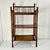 Mission Early 20th C Antique Arts & Crafts Mission British Colonial Thornet Style Stick & Ball Etagere - 3 Tier For Sale - Image 3 of 18