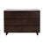 Halmstad 48 in. W Rectangular Wood Single Sink 6 Drawer Bathroom Vanity Set, Walnut For Sale In Chicago - Image 6 of 11
