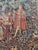 Vintage Aubusson Style Jaquar Tapestry with Medieval Museum Design, 1970s For Sale - Image 4 of 18