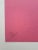 Contemporary Vintage Andy Warhol Pink Lithograph Numbered and Signed on Plate For Sale - Image 3 of 6