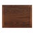Brown Nora 21 in. W Rectangular Wood 2 Drawer Nightstand with Open Shelf, Walnut For Sale - Image 8 of 9