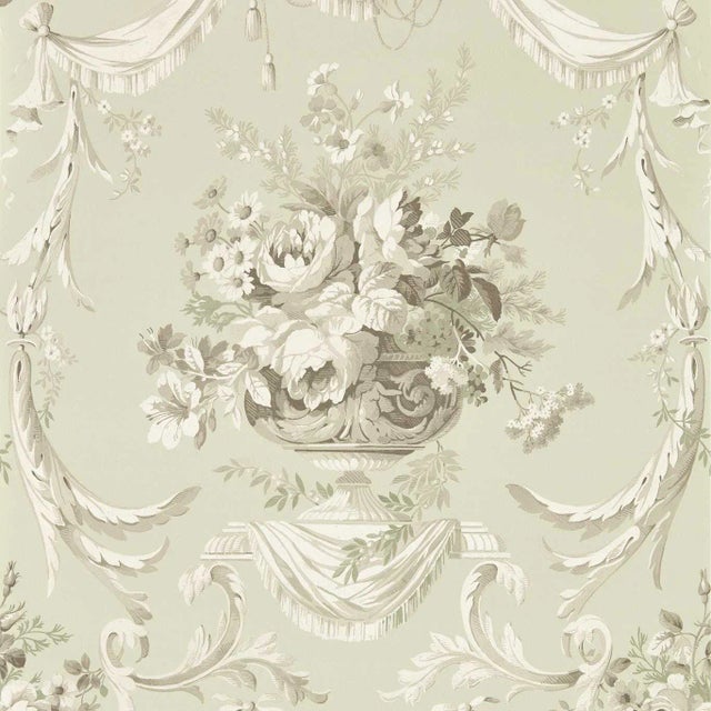 Sanderson Andromeda`s Cup Wallpaper in Celadon For Sale