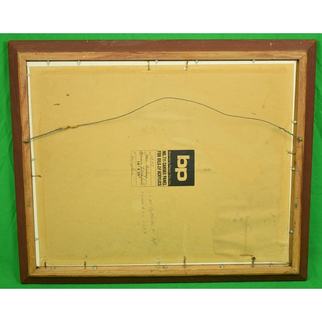 Art Sz: 15 3/4"H x 19 1/2"W Frame Sz: 19"H x 23"W Acrylic on Canvas