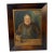 Vintage Original Realistic Monk With Stein Friar Religious Oil Painting on Board For Sale