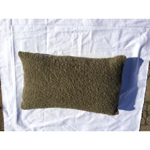 Contemporary Baby Alpaca Lumbar Pillow For Sale - Image 4 of 5