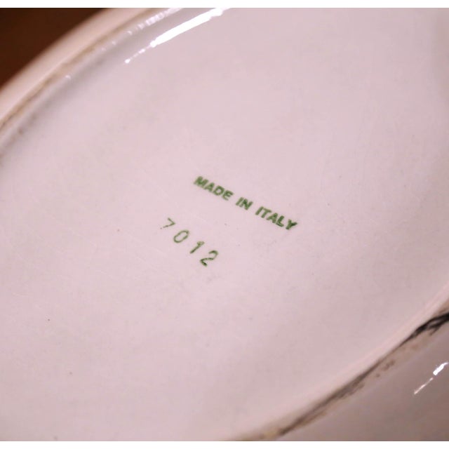 Late 20th Century Italian Majolica Duck Form Soup Tureen With Ladle For Sale - Image 16 of 16