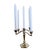 French Art Deco Silver-Plated Five-Light Candelabra, 1920 For Sale - Image 9 of 9