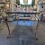 Metal Antique Glass + Iron Table Paris Circa 1920"s For Sale - Image 7 of 12