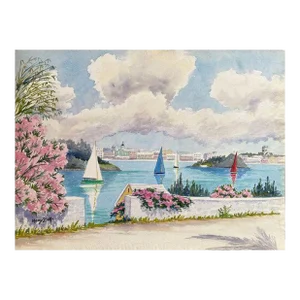 'Sailing Boats, Bermuda' by Mary Zuill