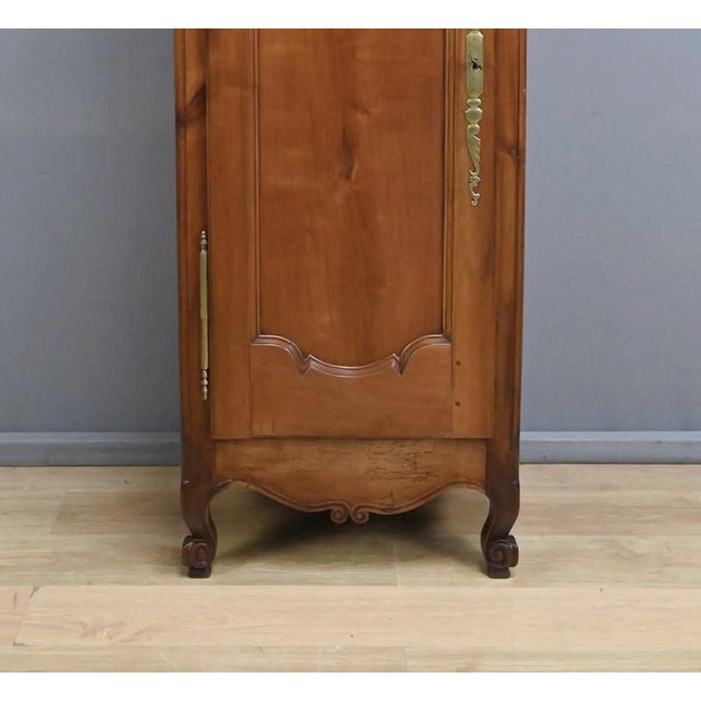 Late 19th Century Louis XV Standing Man in Cherrywood For Sale - Image 13 of 18