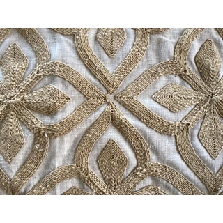 Fabric Sample for Osborne & Little Golden Yellow Pillow For Sale