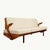 Mid-Century Convertible Sofa from Opp Drevovyroba, 1970s For Sale - Image 10 of 10