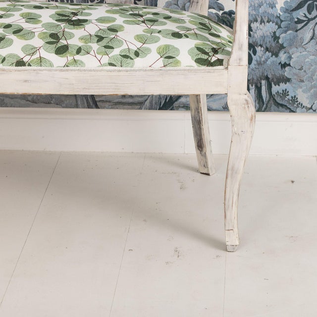 Italian Art Deco Settee Bench in Original Paint, Circa 1920 For Sale - Image 11 of 13