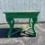 Farmhouse Kelly Green Painted French Farmhouse Extension Dining Table For Sale - Image 3 of 13