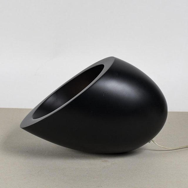 Mid-Century Modern Table Lamp in Black For Sale - Image 5 of 9