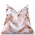 Farmhouse Luxury Chevron Genuine Hair-on Cowhide Pillow 18x18 | Handmade For Sale - Image 3 of 7