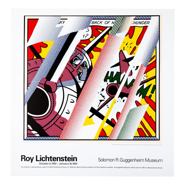 Reflections: Whaam ! Poster after Roy Lichtenstein For Sale