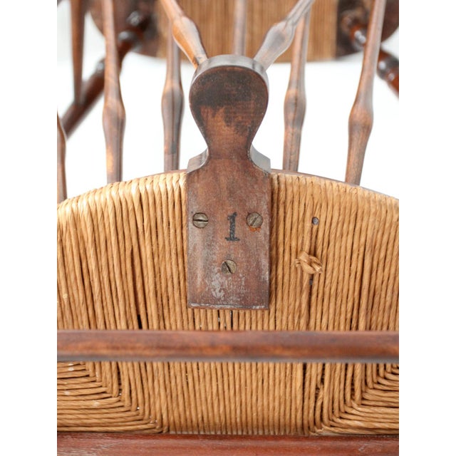 Vintage Windsor Armchair Set of 4 For Sale - Image 16 of 18