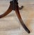 Vintage Traditional Mahogany Round Drum Table W/ Lions Head Pulls For Sale - Image 12 of 13