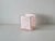 Vintage Mid-Century Acrylic Lucite Pink Mother of Pearl/Marble Effect Rectangular Wastebasket For Sale - Image 10 of 13