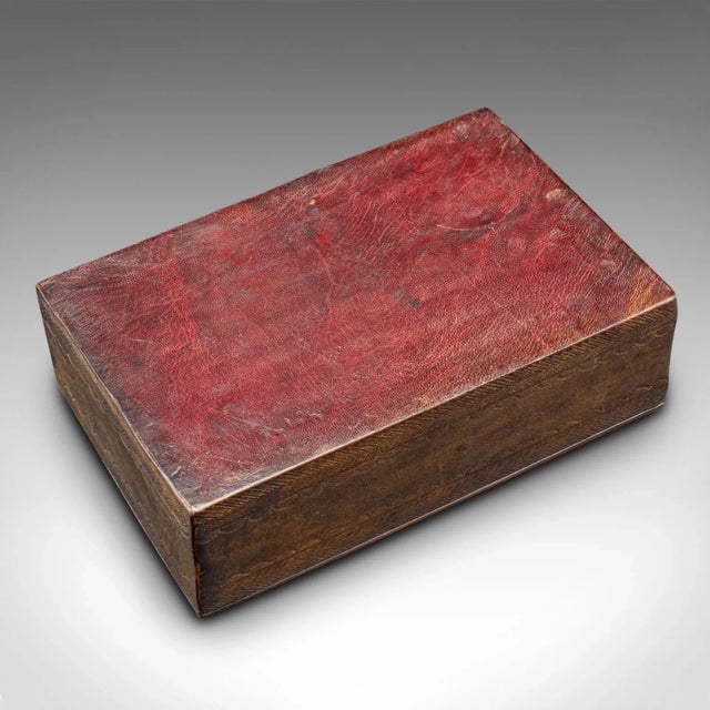 1960's Vintage Tuareg Hand Tooled Box For Sale - Image 9 of 9