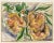We are selling this cool vintage Abstract painting of fruit or flowers in watercolor on paper signed illegibly in the...