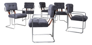 Tucroma Chairs attributed to Guido Faleschini, 1970s, Set of 6