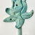 1970s Vintage Nautical Coastal Cast Iron Verdigris Mermaid Wall Hook. For Sale - Image 6 of 10
